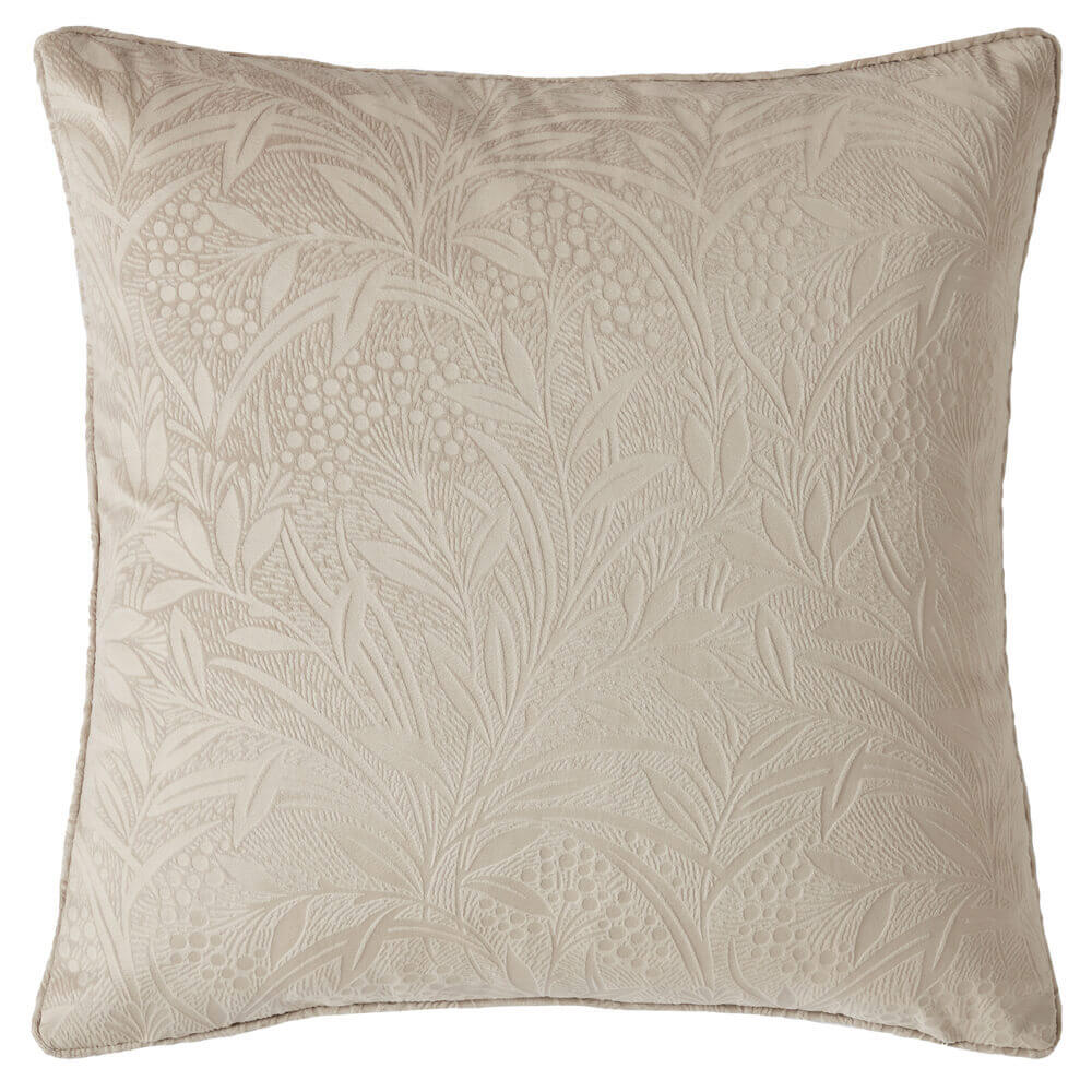 Laura Ashley Barley Embossed Cushion